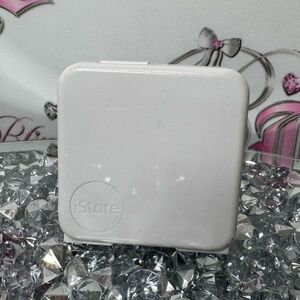 i-store USB dual plug 2 plug in white wall plug phone cords USB silver phone